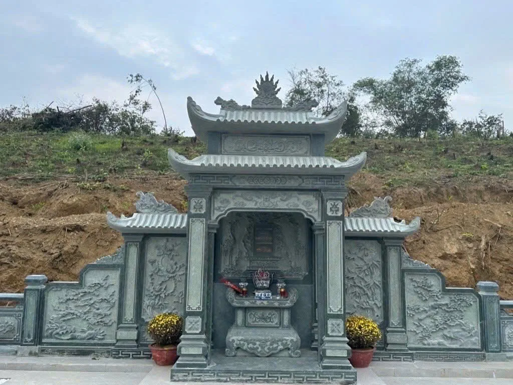 Lầu thờ đá, am thờ đá – mẫu tham khảo 2