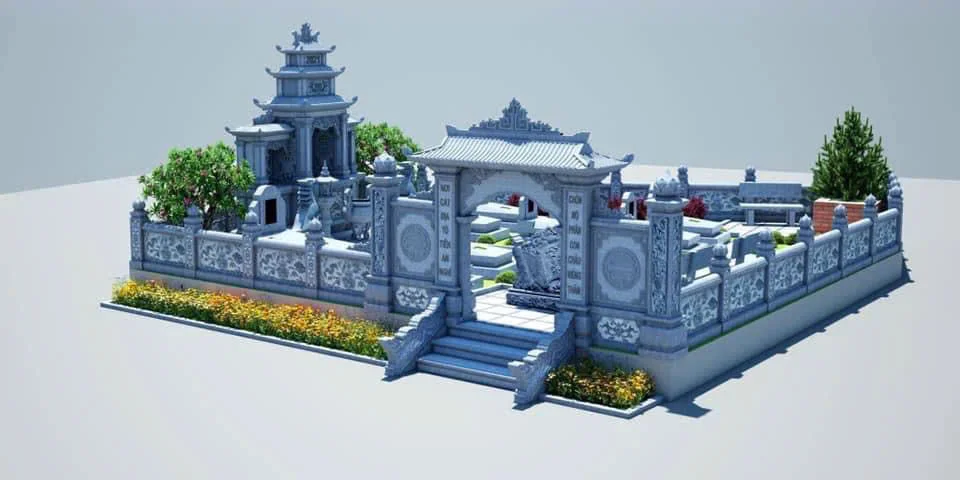 Khu lăng mộ đá – mẫu tham khảo 10