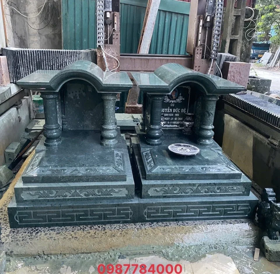 Mộ Đá Tam Cấp – Mẫu Giá 18 Triệu
