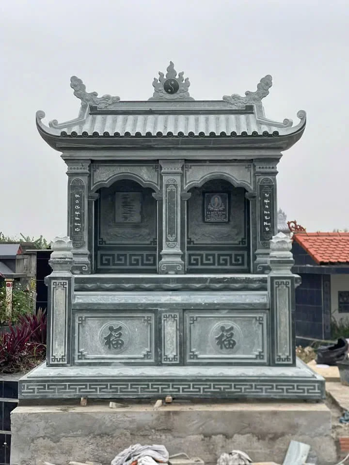 Mộ Đá Đôi – Mẫu Giá 38 Triệu