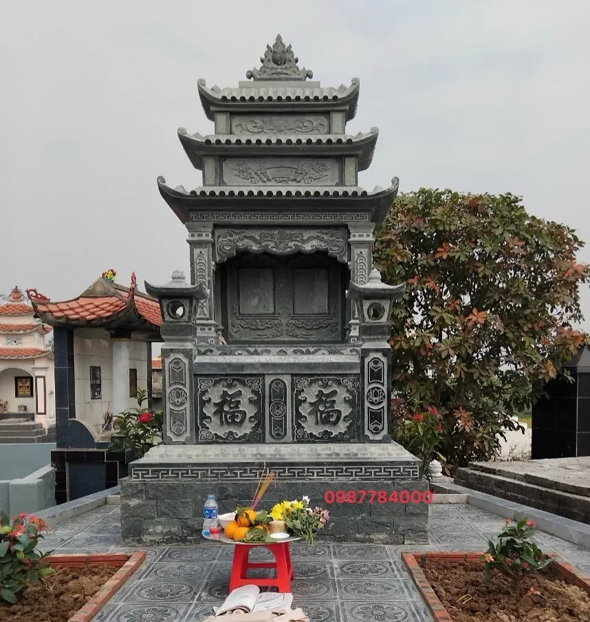 Mộ Đá Đôi – Mẫu Giá 38 Triệu