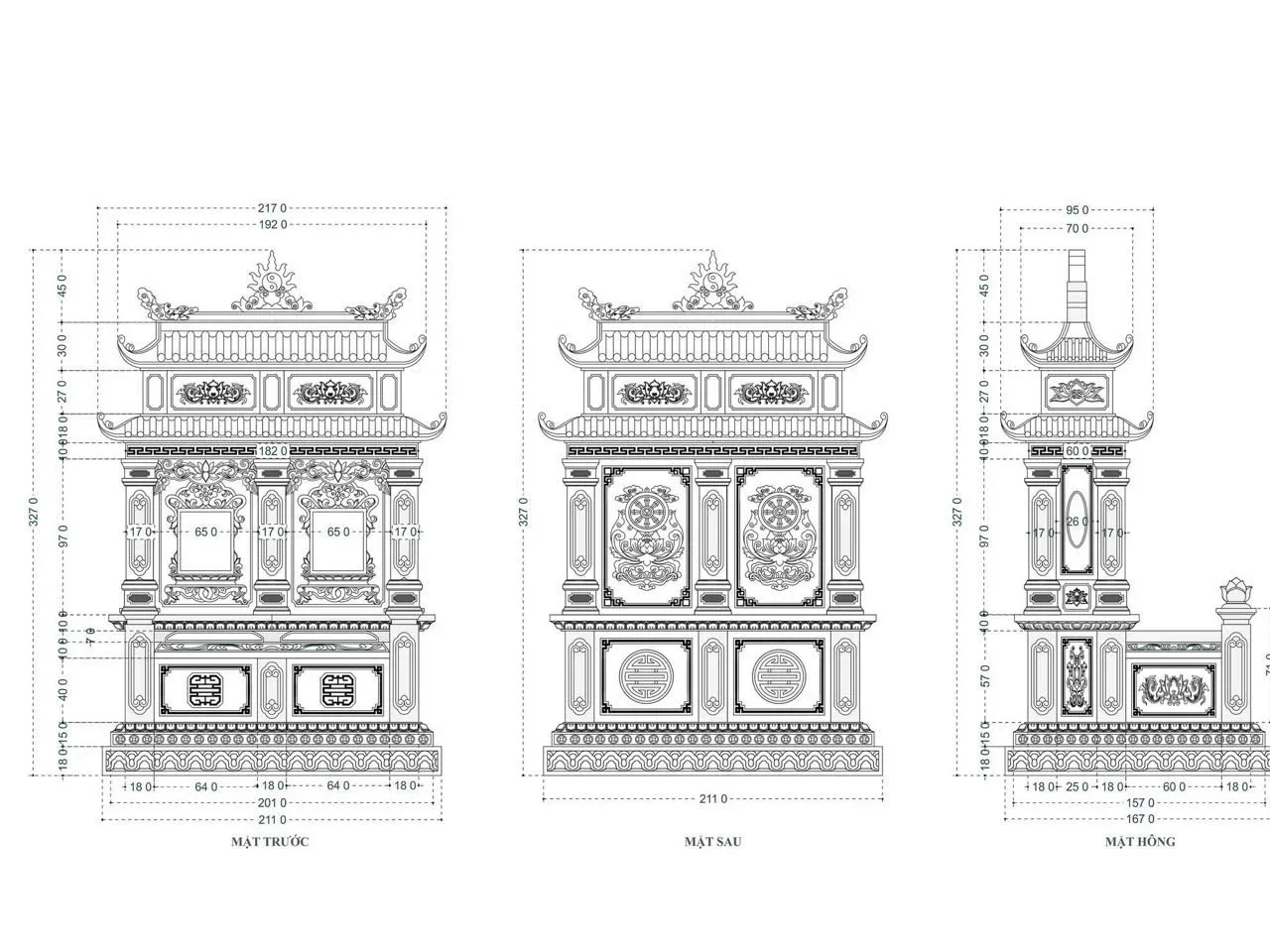 Mộ Đá Đôi – Mẫu Giá 38 Triệu