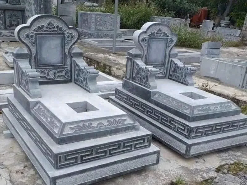 Mộ Đá Tam Cấp – Mẫu Giá 22 Triệu